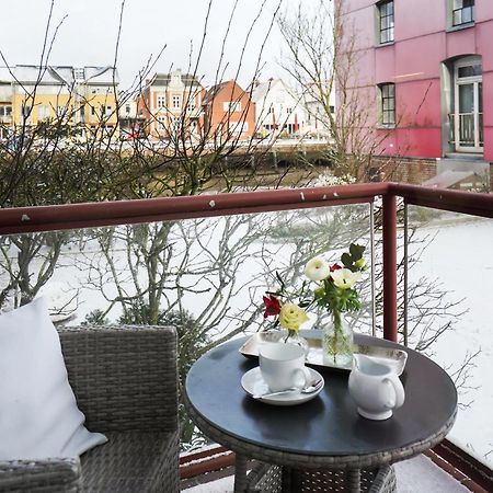 Ferienwohnung Anker Mal Kaimauer Husum  Exterior foto