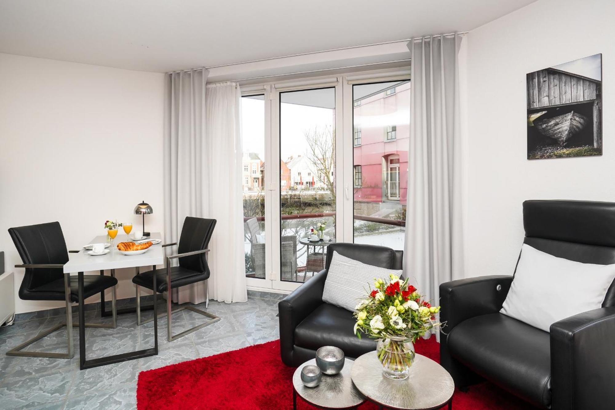Ferienwohnung Anker Mal Kaimauer Husum  Exterior foto